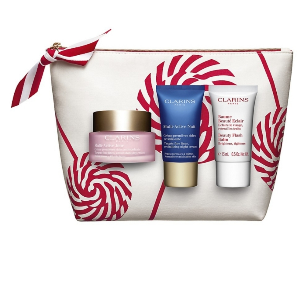 New Clarins multi active day set